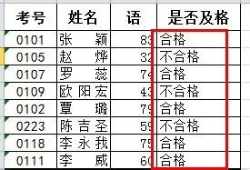 在excel中使用函数进行条件判断的具体操作步骤