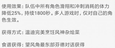 原神角色特殊烹饪效果是什么-原神全角色特殊烹饪效果一览