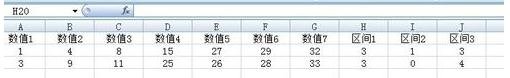 excel如何统计区间数据