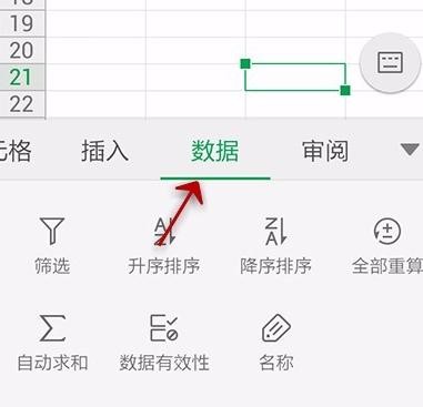 怎么用手机wps筛选表格数据