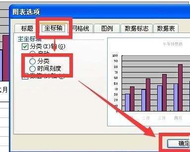 excel图表怎么设置x轴的值