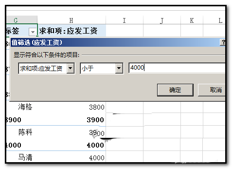 excel数据透视表怎么筛选数据