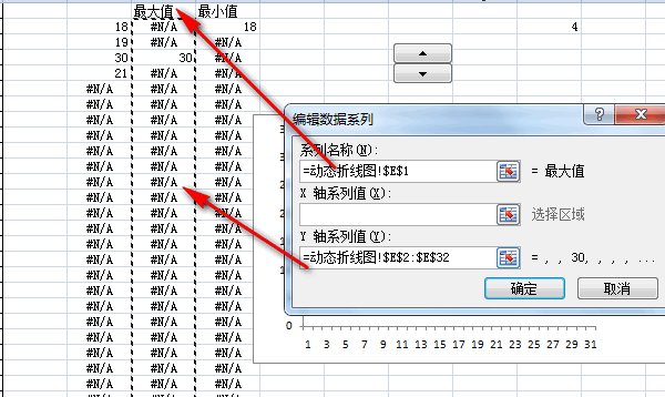 如何用excel制作动态折线图