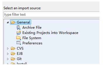 eclipse中如何导入文件夹