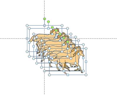 ppt如何制作一段马儿奔跑的动画效果