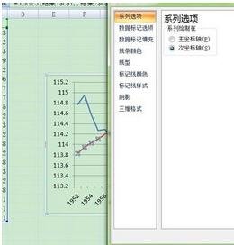 如何用excel设置xy轴的教程