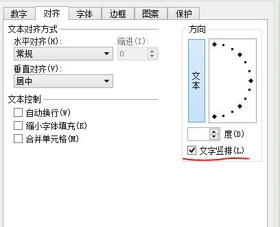 excel2003怎么竖着打字