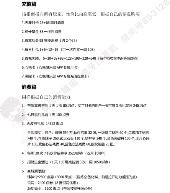 天涯明月刀手游新手氪金攻略-微氪、中氪及重氪详细氪金指南