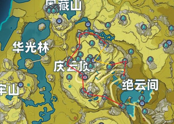 原神蒙德、璃月、庆云顶、风龙废墟矿点位置大全-最新四大地图矿点一览