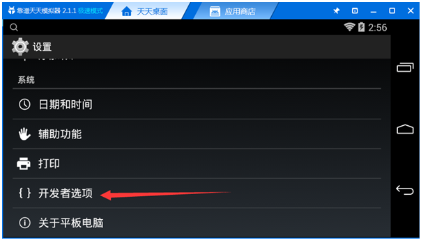 在天天模拟器中开启开发者模式的具体方法是