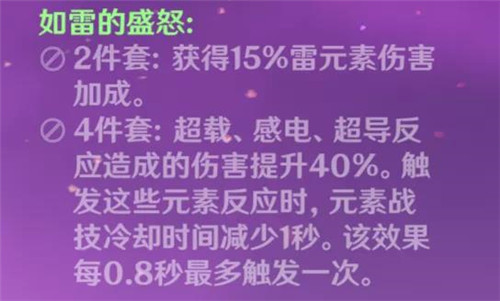 原神刻晴最佳圣遗物搭配推荐