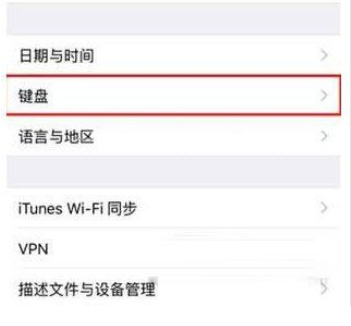 在苹果iphone中关闭模糊拼音功能的方法是什么