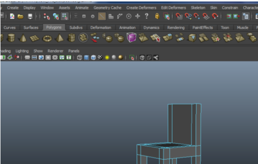 利用maya制作出简单椅子的详细操作方法