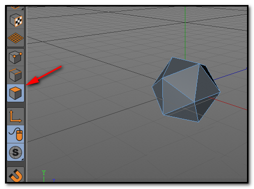 教大家使用c4d制作出镂空效果的宝石模型