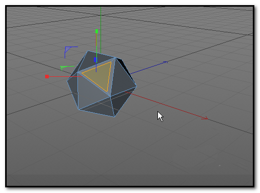 教大家使用c4d制作出镂空效果的宝石模型