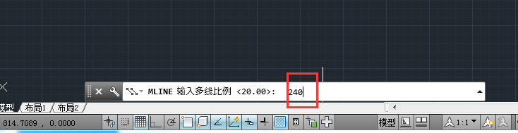 cad如何绘制两条平行线