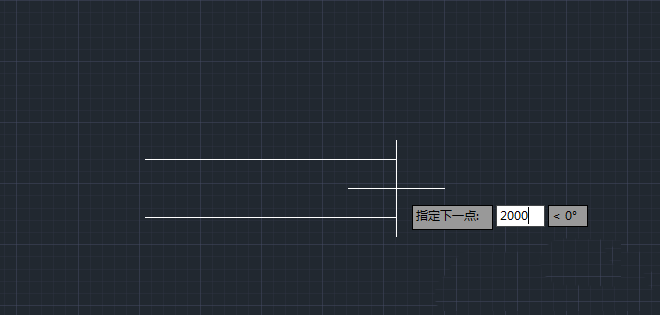 cad如何绘制两条平行线