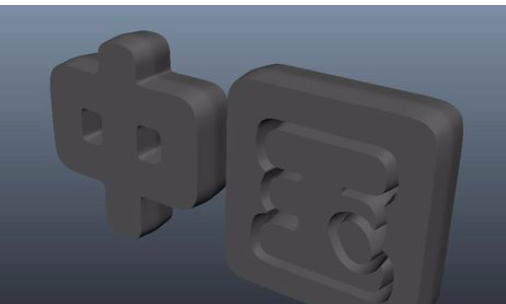 利用maya制作出立体字的具体操作步骤是