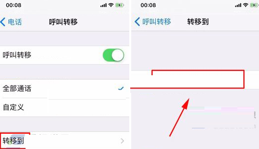 在iphone x中设置呼叫转移的具体步骤