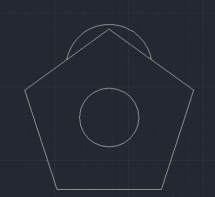 cad绘制出小花朵图形的操作教程