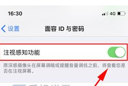 iphone x中关闭注视感知功能的操作步骤是什么