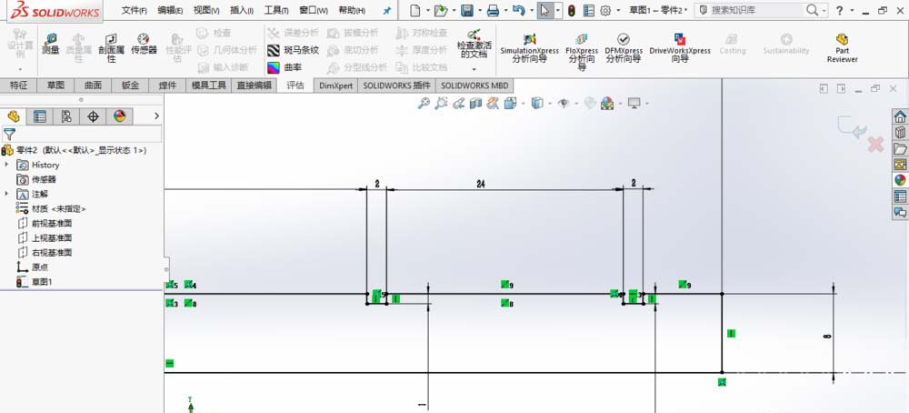 solidworks怎么画传动轴