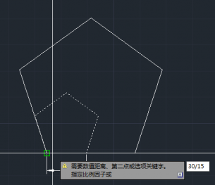 cad指定比例因子缩放的操作教程