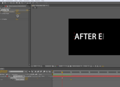 利用ae制作出扫光文字动画的详细步骤