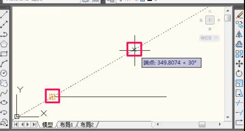 如何使用cad软件画出角度图