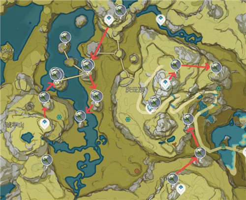 原神清心最佳采集路线一览