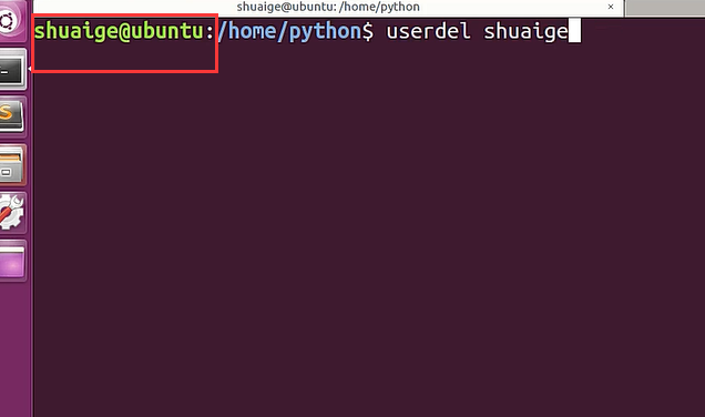 ubuntu怎么删除账户
