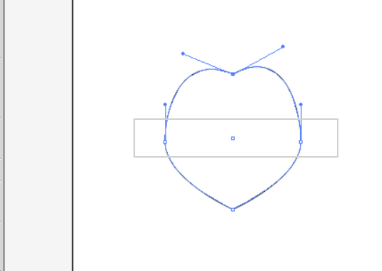 在ai里用钢笔工具设计出心形的操作流程是什么