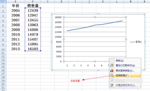 excel中设置折线图横坐标的具体操作步骤是什么