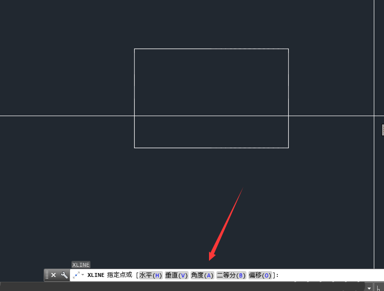 cad怎么画角线