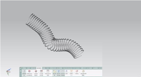 ug制作出折弯的弹簧模型的操作步骤是什么