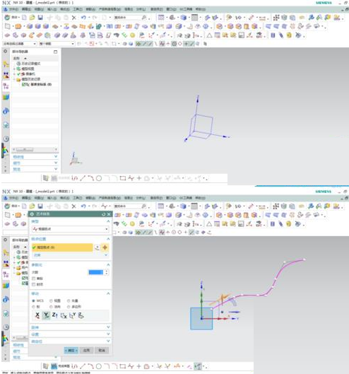 ug制作出折弯的弹簧模型的操作步骤是什么