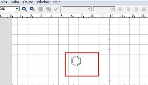 chemdraw怎么给化学结构式填充