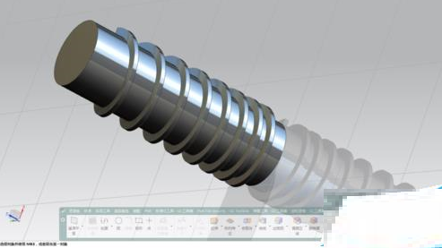 利用ug制作出变螺距螺杆的模型的具体步骤是