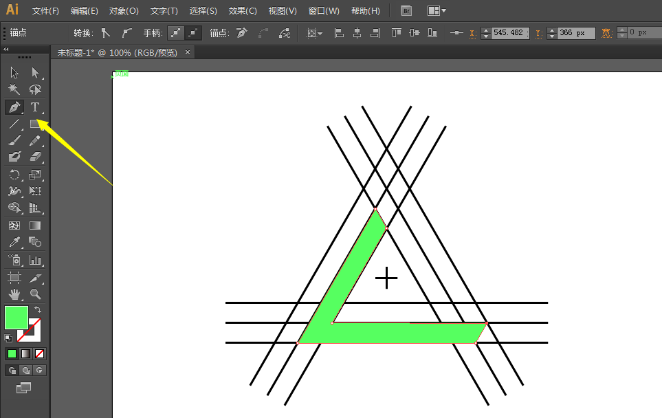 利用ai绘画出3d立体三角形的具体操作方法是什么