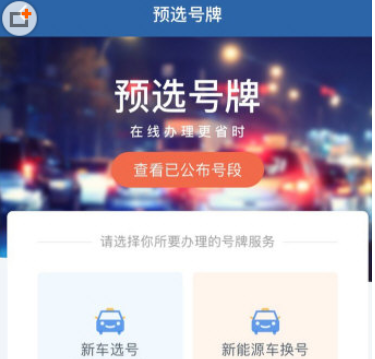 解读交管12123中选车牌号的具体操作方法