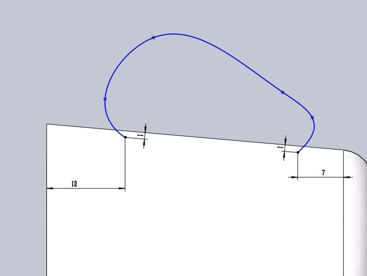 solidworks上方下圆的水杯怎么画