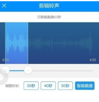 在手机酷狗音乐中剪裁本地音频的具体方法是什么