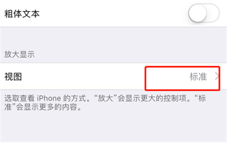 iphonex中将桌面图标变大的详细流程是什么