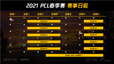 信者恒强，扬帆起航——2021-PCL春季赛再启征程！