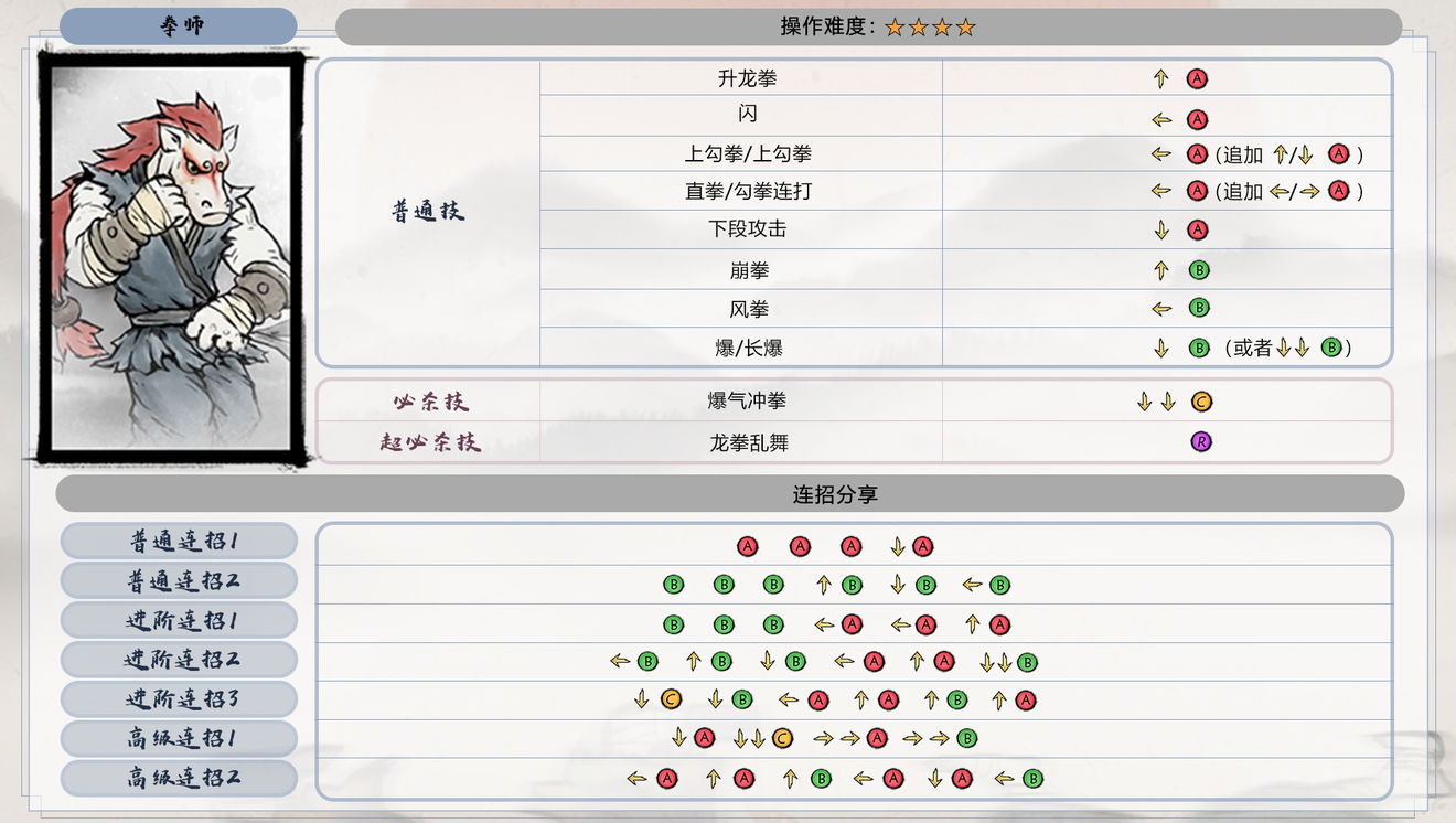 墨斗手游拳师最强连招技巧分享