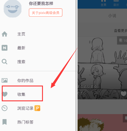 pixiv怎么收藏