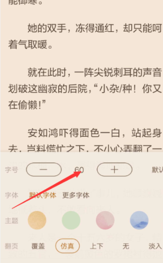 看小说中开启自动翻页的操作流程是什么