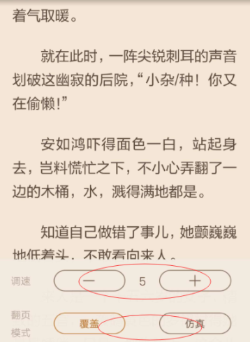 看小说中开启自动翻页的操作流程是什么