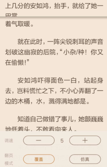 看小说中开启自动翻页的操作流程是什么