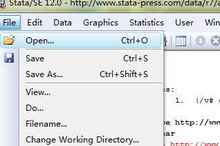 stata导入数据后如何操作